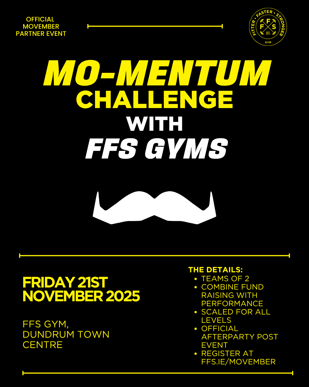 FFS Gyms | Movember 2025